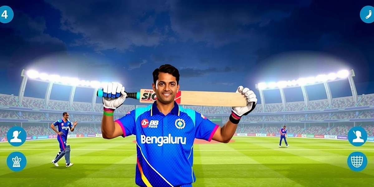 Bengaluru Dream Team - Cricket Match Simulation Bengaluru Dream Team gameplay showing cricket match
